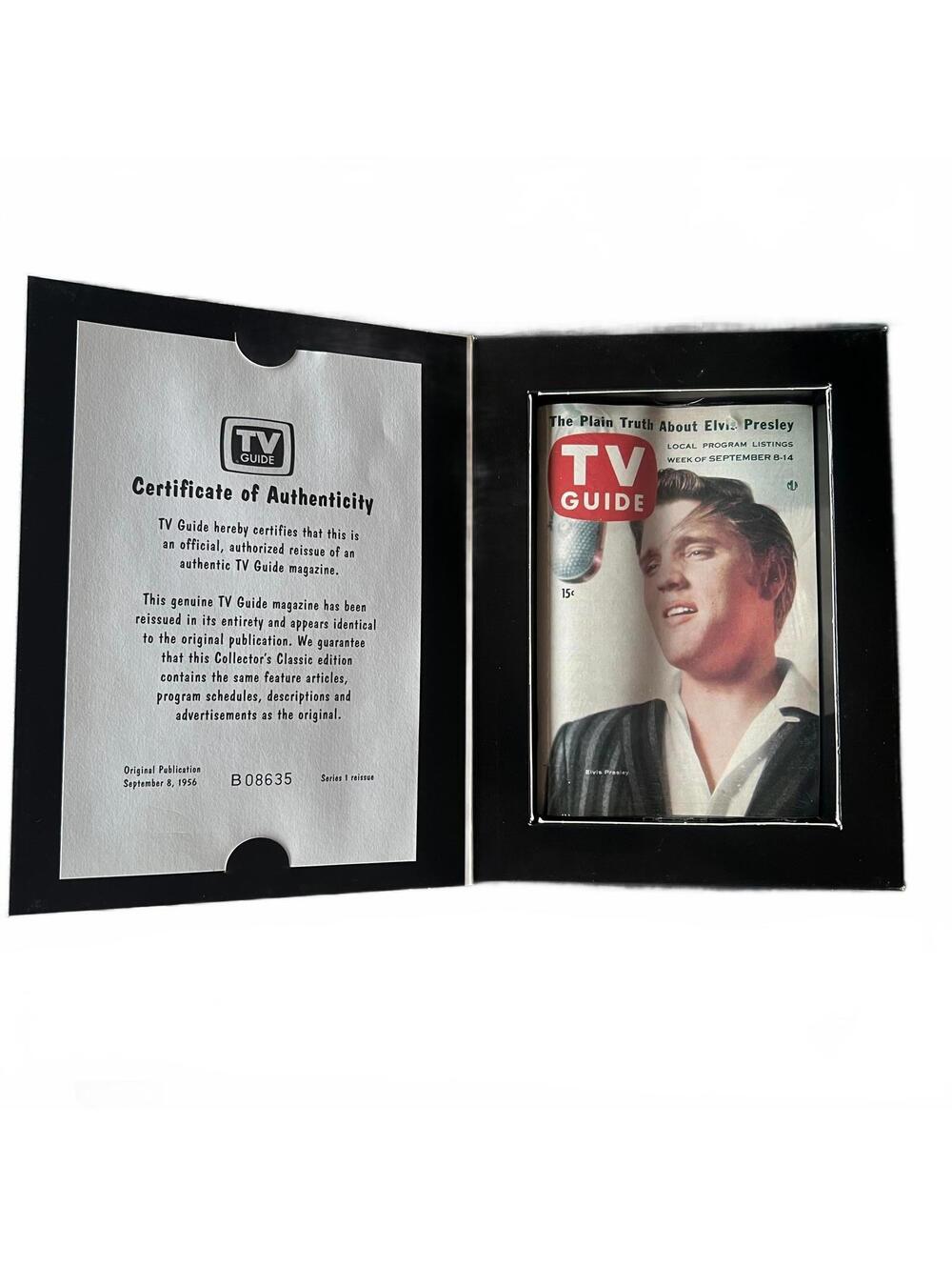 Collector's Classics TV Guide Featuring Elvis Presley - RARE